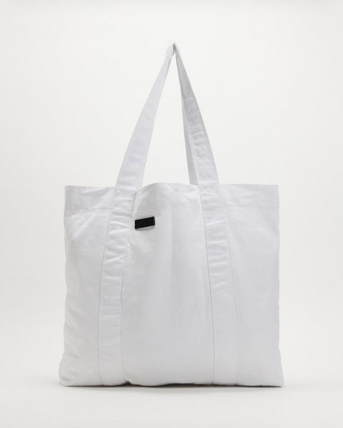 SPHENE - Denim Tote Bag - White