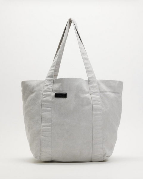 WEEKSITE - Denim Tote Bag - Light Grey Pigment