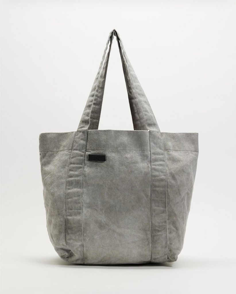 WEEKSITE - Denim Tote Bag - Grey Pigment