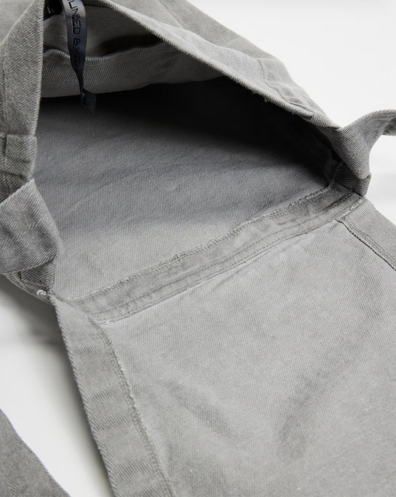 FLUORSPAR - Denim Shoulder Bag - Dark Grey Pigment