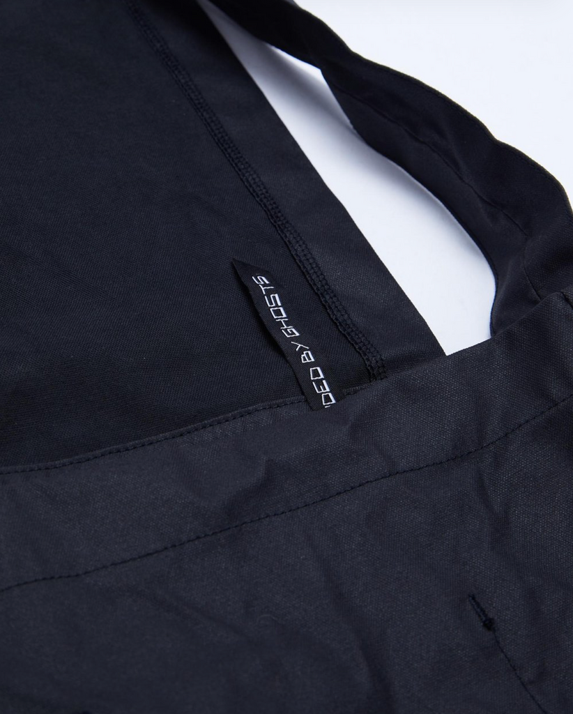FLUORSPAR - Coated Canvas Shoulder Bag - Black