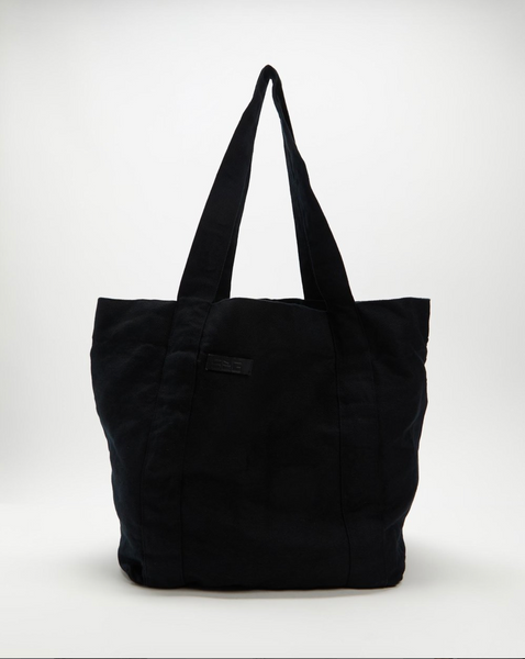 WEEKSITE - Canvas Tote Bag - Black
