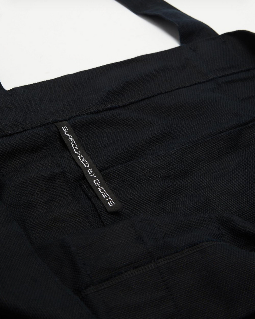 WEEKSITE - Canvas Tote Bag - Black