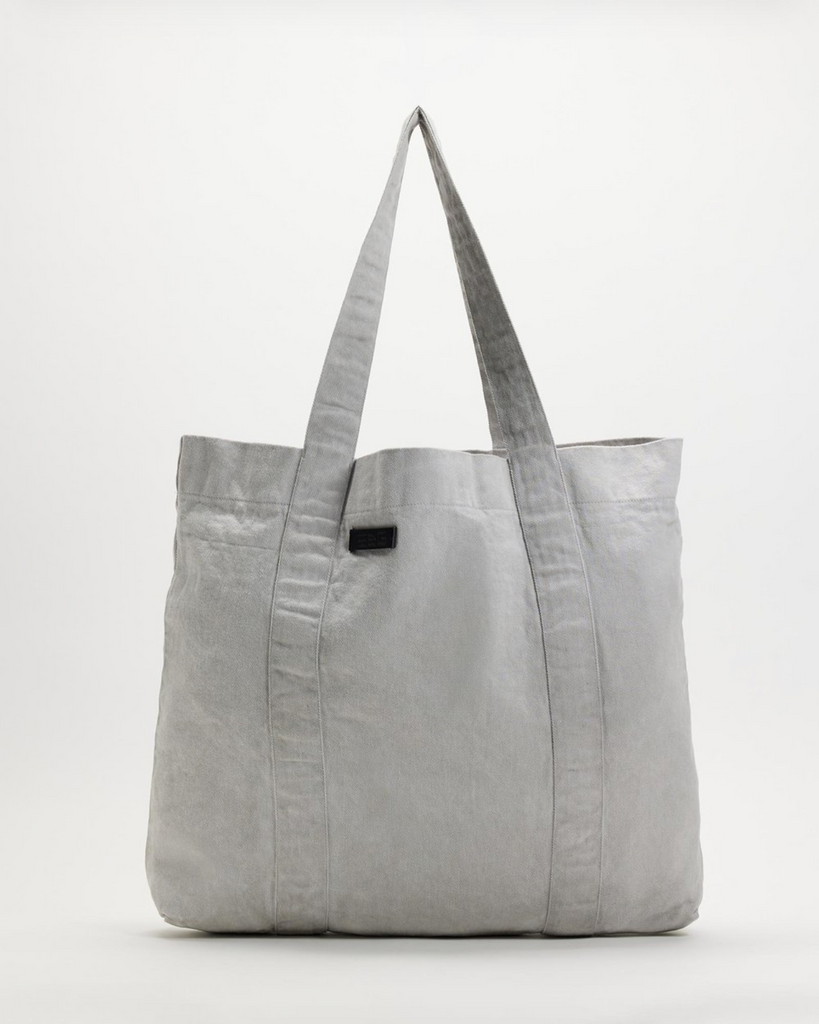 SPHENE - Denim Tote Bag - Light Grey Pigment