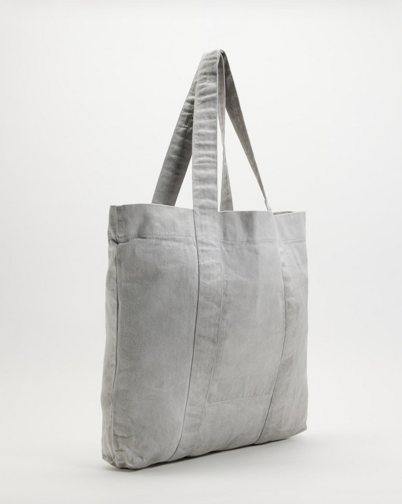 SPHENE - Denim Tote Bag - Light Grey Pigment