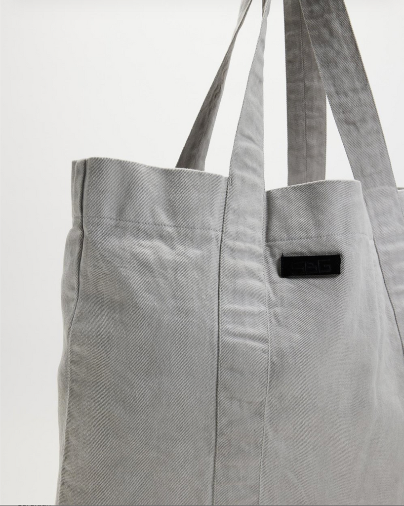 SPHENE - Denim Tote Bag - Light Grey Pigment