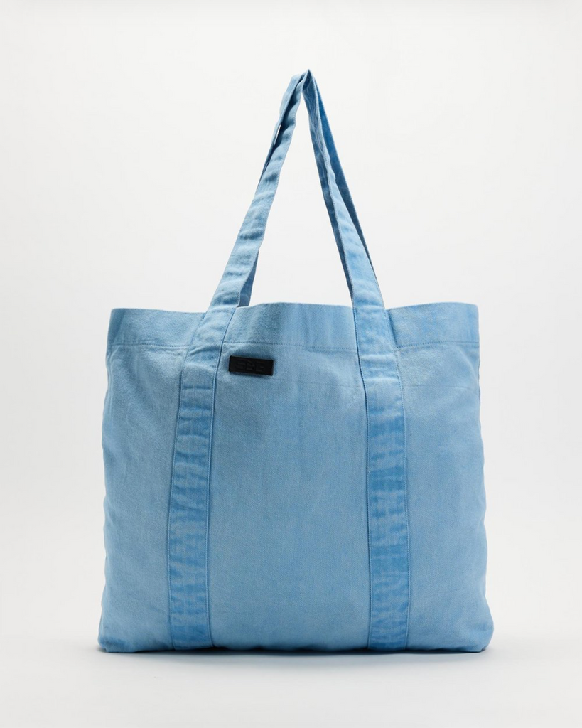 SPHENE - Denim Tote Bag - Blue Pigment