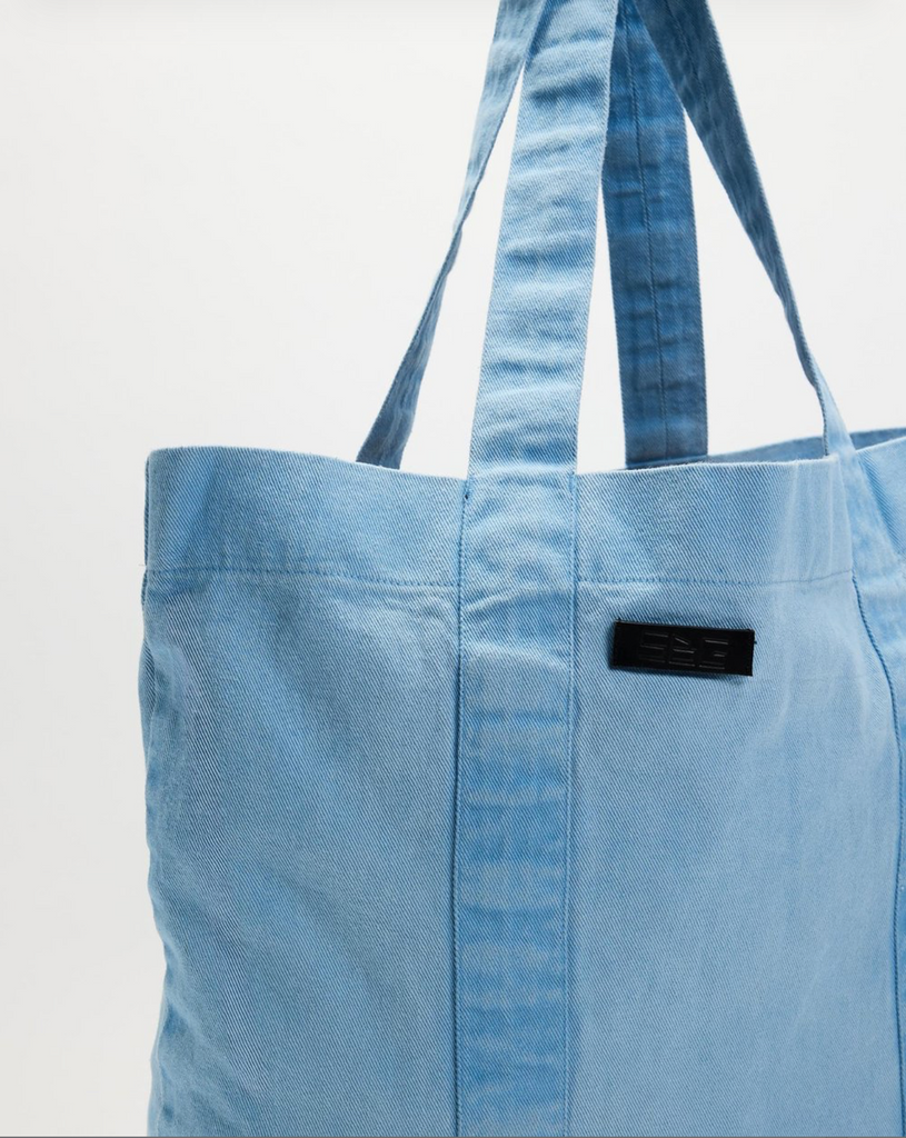 SPHENE - Denim Tote Bag - Blue Pigment