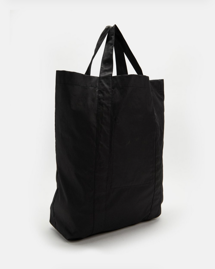 KOSMOCHLOR - Coated Canvas Tote Bag - Black