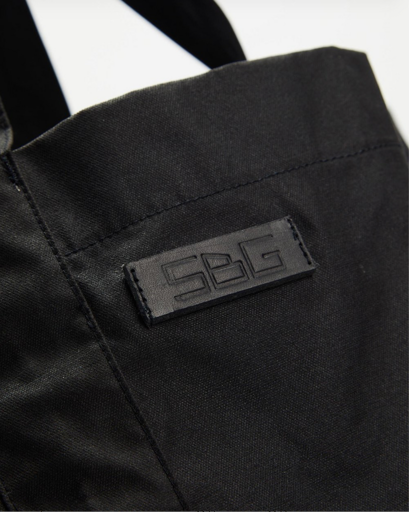 KOSMOCHLOR - Coated Canvas Tote Bag - Black