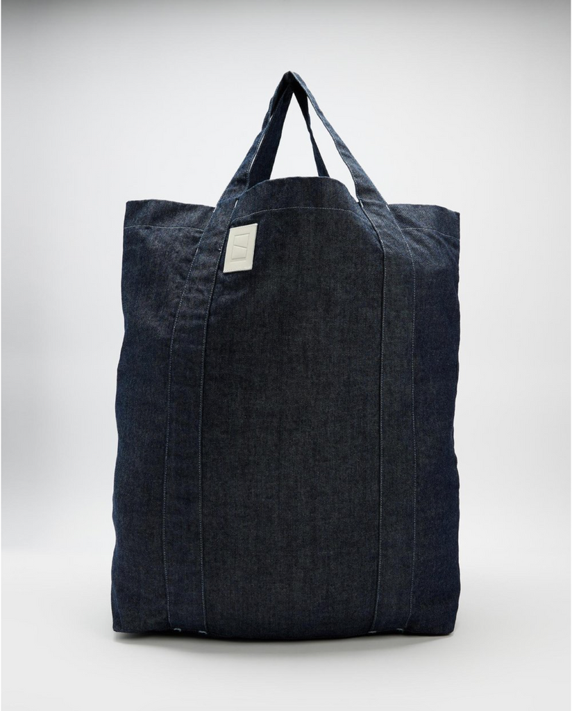 KOSMOCHLOR - Denim Tote Bag - Raw Indigo