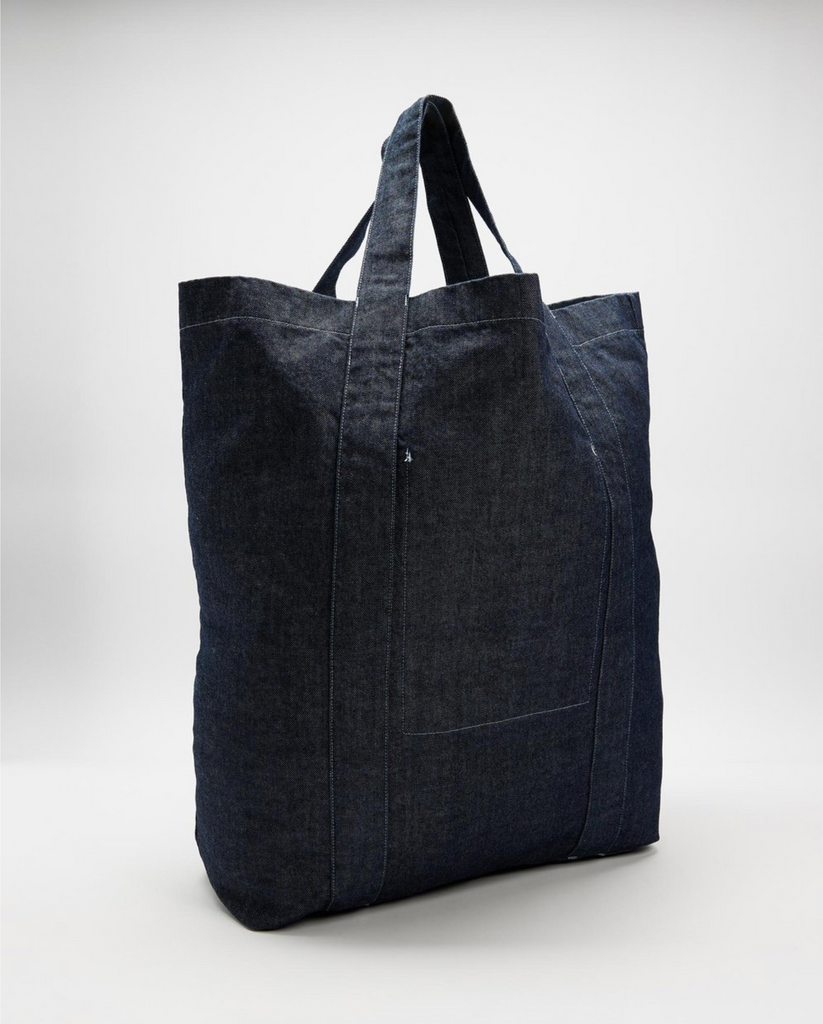 KOSMOCHLOR - Denim Tote Bag - Raw Indigo