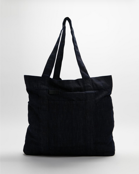 SPHENE - Denim Tote Bag - Raw Indigo