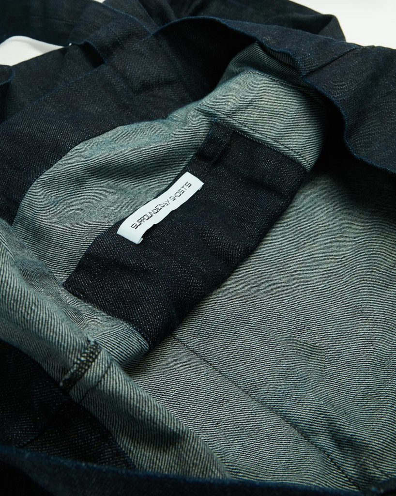 SPHENE - Denim Tote Bag - Raw Indigo